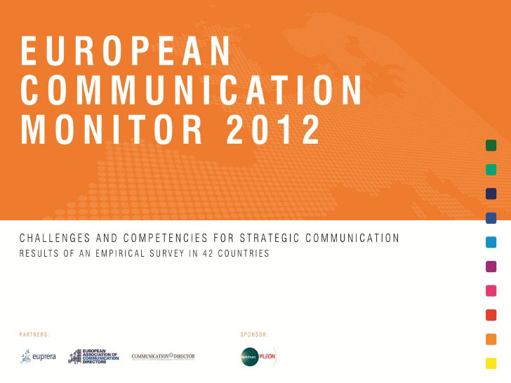 Survey: European Communication Monitor 2012