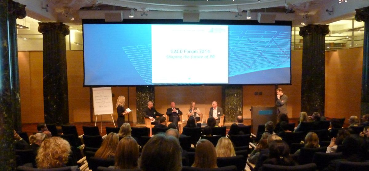 The 2014 EACD Forum – Panel Discussion: Shaping The Future Of PR