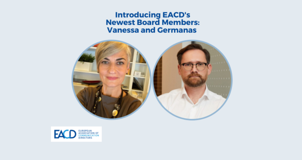 Introducing EACD’s Newest Board Members:​​ Vanessa and Germanas