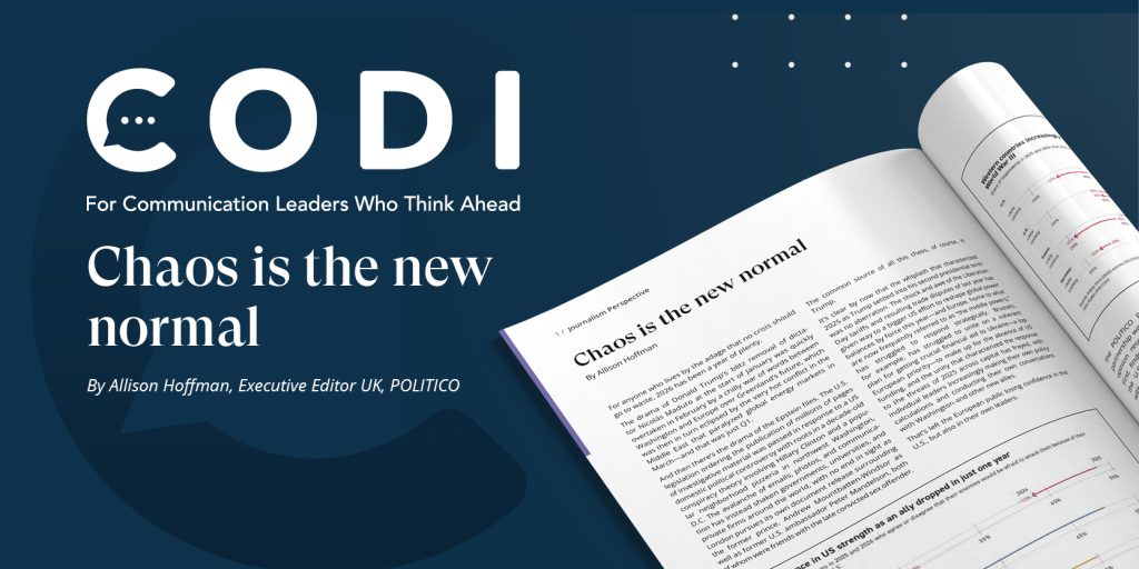 Chaos is the New Normal