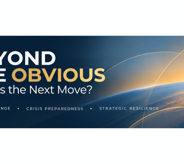 EACD Romania | Beyond the Obvious What’s the Next Move? Navigating the New Risk Landscape Climate Change · Crisis Preparedness · Strategic Resilience